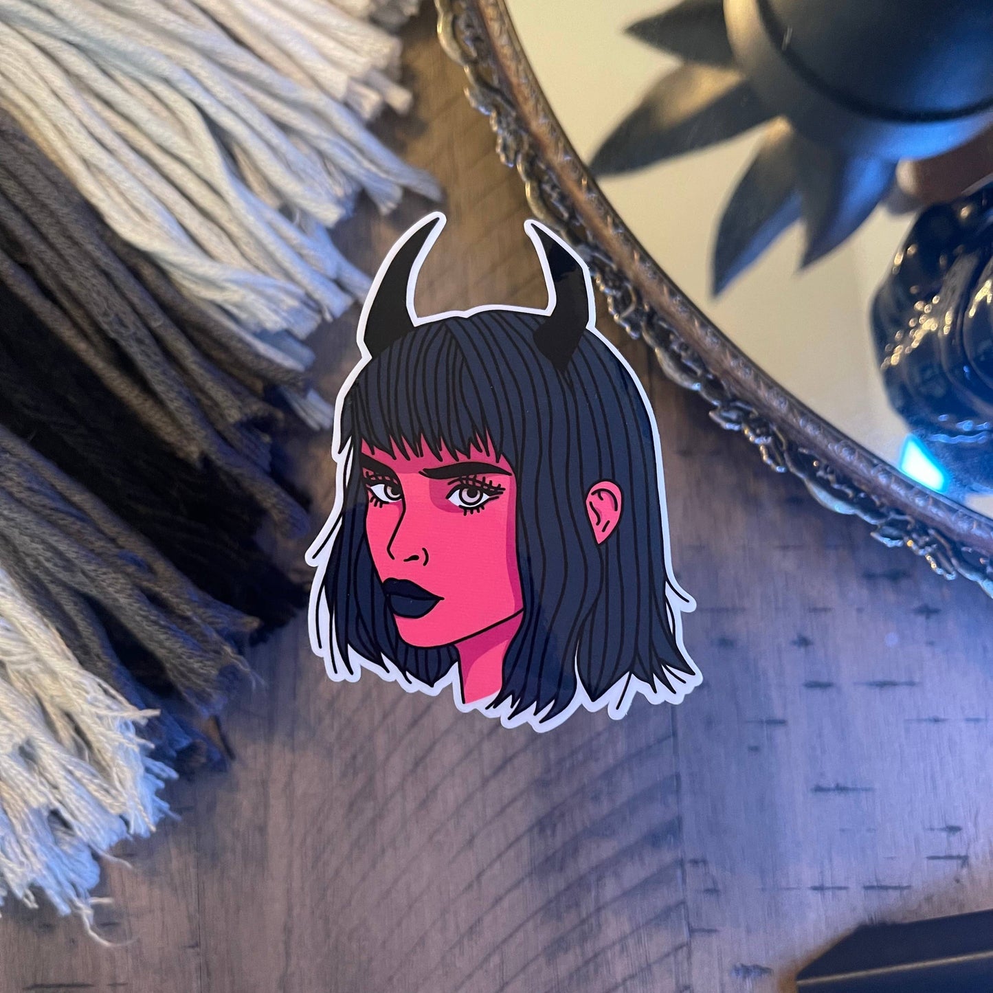 Demon Girl Sticker